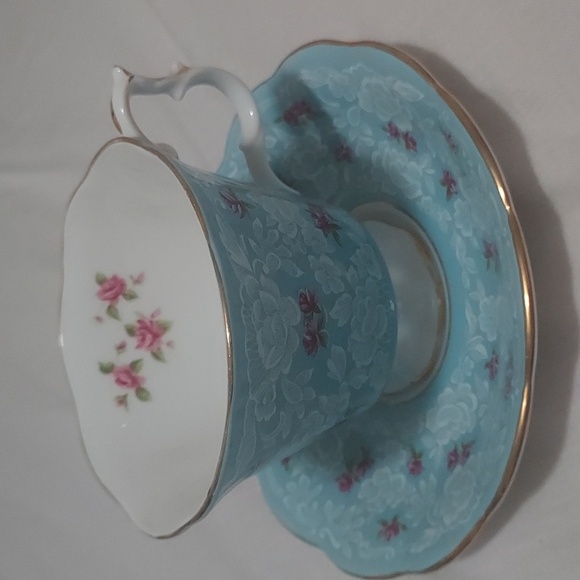Other - Vintage True Love Blue Royal Albert Tea Cup And Saucer Fine Bone China England